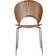 Fredericia Furniture Trinidad 3398 Walnut Clear Lacquer/Chrome Kitchen Chair 85cm