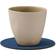 Lind DNA Hippo Circle Navy Blue Coaster 10cm