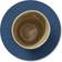 Lind DNA Hippo Circle Navy Blue Coaster 10cm