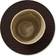 Lind DNA Bull Circle Brown Coaster 10cm