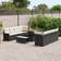 vidaXL Garden Set Height Adjustable 11 pcs Modular Sofa