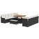 vidaXL Garden Set Height Adjustable 11 pcs Modular Sofa