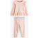 River Island Mini Girls Waistband Ribbed Top Set - Pink