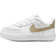 Nike Force 1 Baby Cot Booties - White/White/Light Khaki
