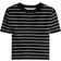 H&M Rib Knit Top - Black/Striped (1147897031)