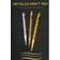 Shein Metallic Marker Pens Set of 3 Gold Silver & Copper