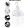 Shein 500mAh Rechargeable USB Camping Light - Cold White