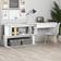 vidaXL 801098 White Writing Desk 50x200cm