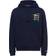 Tommy Hilfiger Relaxed Colour Signature Pullover Hoodie - Dark Night Navy