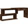 vidaXL 815423 Smoked Oak Writing Desk 50x200cm