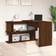 vidaXL 815425 Brown Oak Writing Desk 50x200cm