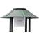 vidaXL Bird Bath Feeder with Solar Light Green