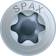 Spax 1191010350403 Träskruv FZB, ETA-12/0114 200-pack 200st