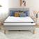 White Noise Tight Top Double Coil Spring Matress 135x190cm