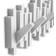 Umbra Modern Sticks Unique White Coat Hook 49.3cm