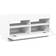 vidaXL Cabinet with Led Lights White TV Bench 80x40cm