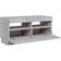 vidaXL Cabinet with Led Lights Concrete Grey TV Bench 80x40cm