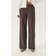 Object Wide Pant Noos Dam Byxor - Seal Brown
