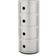 Kartell Componibili Silver Storage Cabinet 32x77cm