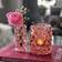 Skogsberg & Smart Hurricane Boule Rose Candle Holder 12cm