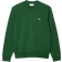 Lacoste Men's Fleece Crew Neck Sweatshirt - Pine Green