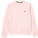 Lacoste Crewneck Tröja Med Liten Logotyp - Rosa