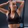 Myprotein Tempo Seamless Halterneck Bra - Chocolate