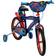 Huffy Spiderman 16 Inch Bicycle Blue Red 16 Inch Kids Bike