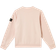 Stone Island Crewneck Sweatshirt with Overlock Seams - Antique Rose (6100011)