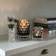Skogsberg & Smart Hurricane Boule Sage Candle Holder 12cm