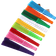 Shein 1pc/10pcs Solid Color Flat Plastic Fan