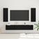 vidaXL Tv Møbelsæt Med Hylde Andet 5 Pcs Medium TV-bord
