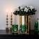 Skogsberg & Smart Hurricane Boule Green Candle Holder 12cm