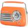 Madison Retro Radio Bluetooth FM Orange