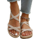 Shein Women Braided Detail Criss Cross Slingback Sandals, Vacation Summer Flat Sandals
