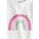 H&M Printed Jersey Top - White/Rainbow (1303341001)