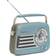 Madison Retro Radio Med Bluetooth Och FM