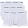 Calvin Klein Cotton Stretch Low Rise Trunks 3-pack - White