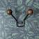 Maze Interior Bill XXS Black/Brown Coat Hook 13.5cm