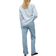 Mango Matilda Medium Rise Straight Fit Jeans - Light Blue
