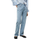 Mango Matilda Medium Rise Straight Fit Jeans - Light Blue