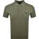 Fred Perry Plain Polo T Shirt Laurel Wreath Green