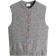 H&M Fine-Knit Waistcoat - Grey marl