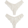 H&M Lace Brazilian Briefs 2-pack - Pale Beige