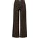 Only High Waist Wide Leg Fit Jeans - Brown