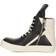 Rick Owens Geobasket M - Black/Milk
