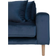 House Nordic Lido Velvet Dark Blue Sofa 290cm 4 Seater