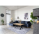House Nordic Lido Velvet Dark Blue Sofa 290cm 4 Seater