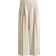 H&M Wide Tailored Trousers - Light Beige