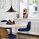 GUBI Semi Dark Cocoa Pendant Lamp ∅ 47cm